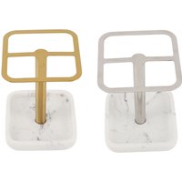Toothbrush Holder Easy Installation 304 Stainless Steel Compact Rustproof Stylish Toothpaste Organizer for Bathroom for Hotel
