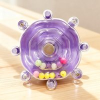 Interactive Parrot Toy Bird Cage Toy for Parrots Rotating Treat Dispenser, for Mental Stimulation and Entertainment For Parrots
