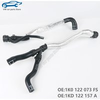 2PCS 1K0122073FS 1K0122157HH Transmission Cooling Hose Heater Core Hose For Beetle Jetta Leon Golf A3 Scirocco Octavia EOS Yeti