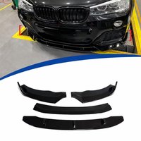 Lèvre de pare-chocs avant, diffuseur pour BMW X3 F25 X4 F26 M Sport M40i M40d 2014-2018, kit carrosserie, pièces de protection et de tuning pour pare-chocs avant