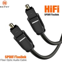 HIFI 5.1 Digital Optical Audio Cable Toslink SPDIF Coaxial Cable for Amplifiers Blu-ray Xbox 360 PS4 Soundbar Fiber Cable 1M 30M