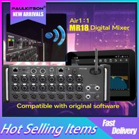 Ari 1:1 Mr18 Professional Digital Mixer Wifi Usb Professional Multi Track Recording Audio Console Dj Studio Audio Mixing Console
