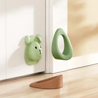 Little Bear 2 in 1 Door Stop Multi-function Cartoon Soft Silicone Thicken Door Bottom Child Safety Anti Pinch Hand Door Stopper