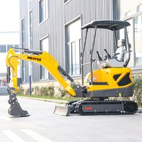 Customized 1.8 Ton Mini Excavator Multifunctional High quality Crawler Excavator Fast delivery factory deal Multifunctional