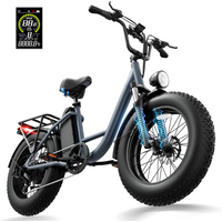 AliExpress URLIFE E20 pro 1500W motor Adult E-bike 48V 15.6Ah battery commute Electric Bike,20-inch Fat Tire city ebike