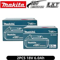 100 % Original-Makita-Akku, 18 V, 6,0 Ah, wiederaufladbarer Akku, ersetzt Makita BL1830BL1840BL1850BL1860B, Elektrowerkzeug-Akku