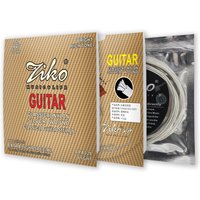 ZIKO Classique JEStrings Set Transparent Nylon Core Silver Plated Wound Guitarra Cordes JEParts & Accessoires DPA-028