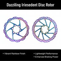 AliExpress NONE Bike Disc Brake 160 180 mm Rotors With Bolts Hydraulic Brake Road Mountain Bicycle MTB Oil Slick Rotor Bicycle Parts