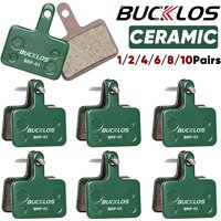 BUCKLOS ceramiczne hydrauliczne klocki hamulcowe do SHIMANO B01S B05S 1/2/4/6/8/10 para klocki hamulcowe MTB odporne na zużycie klocki do hamulców tarczowych