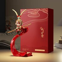 Chinese Monkey King Sun Wukong Figurine Miniature Ornament Creative Living Room Office Desk Decoration Figure Boys' Holiday Gift
