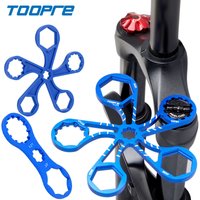 Toopre Bike Suspension Front Fork Cap Wrench Extender Spanner Removal Installation Tool Crank Cap Wrench 8T/12T 24/26mm 27/28mm
