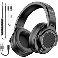 Nowe słuchawki studyjne Bee Wired Hi-Res Monitor Słuchawkowe Muzyczne Profesjonalne Studio Pro 50 DJ z Mikrofonem Nauszne