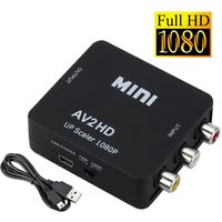 1080P Mini AV to HDmi Converter RCA CVBS to HDmi Adapter AV2HD Video Audio Converter For VCR DVD PS3 TV Box To HD TV