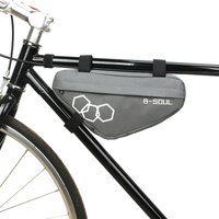 AliExpress JINHF Durable Bike Versatile Bicycle Triangle Bag Front Tube Frame Saddle Storage Bag Waterproof Pouch Durable Bag Bicycle Accessories
