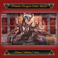 2MM Original DIY Yugioh Primite Dragon Ether Beryl Play Mat Yu-Gi-Oh! TCG OCG Trading Card Game Mat Rubber Mouse Pad