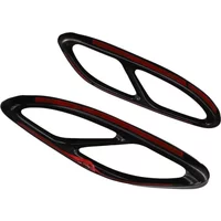 2pcs Exhaust Muffler Covers Exhaust Pipe Tip Cover for Mercedes for Benz for C/GLC/B/E/A-Class For W205 w246 w212 w213 C207 W176
