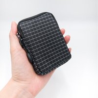 Mini EDC Compact Storage Pouch Water Resistant Polyester Coin Purse Pocket Wallet for Men Women Travel Commute Outdoor