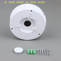 【X】Versatile Camera Junction Box IP66 Waterproof Aluminum Plastic Mount Bracket for Home and Commercial Security Systems