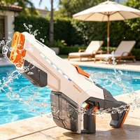 Large Capacity Auto Self Water Absorb Electric Water Gun Automatic Continuous Spraying Squirt Blaster Outdoor Toy for Beach