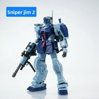 Sniper Jim 2 Color Assembly Model Robot Collectible Toy High Precision Hobby Kit Suitable for Ages 14 And above