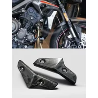 Radiator Covers Side Panels For Triumph Street Triple 765 RS 2017-2022 Full Dry Carbon Fiber Motorcycle Accessories Fairing