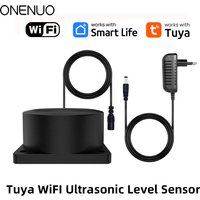Tank Level Monitor Mobile Tuya Smart Life APP Wifi Ultrasonic Liquid Level Sensor Indoor Household Alarm