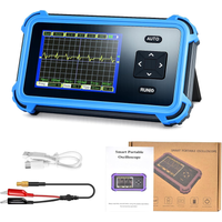Mini Pocket Oscilloscope,Digital Handheld Oscilloscope with 8.33 MSa/s, 1 Mhz, ±400V, Auto/Normal/Single, One-Button AUTO