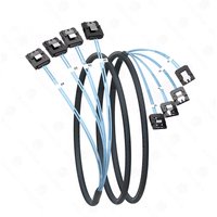 4/6/8 pcs/set Sata To Sata Cable 6 Ports/Set SATA 3.0 Date Cable 7 Pin to 7 Pin Sas Cord 12Gbps HDD Cable For Server NAS PC