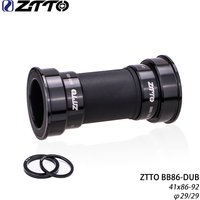 ZTTO Bike BB86 DUB Bottom Bracket Waterproof Press Fit BB92 86 Frame 29mm Crankset For MTB Road Bicycle Crankset Chainset