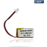 New 3.7V 80mAh AHB361320PJ Battery For Nvidia 3D Vision 2 Eye Glasses