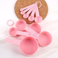 10 teile/satz Küche Messlöffel Messbecher Mess Werkzeuge Tragbare Kunststoff Kaffee Zucker Scoop Küche Gadgets
