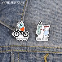 Doxycycline Capsule Cycling Enamel Pin Pain Killer Capsule Boxing Funny Medical Capsule Pill Pun Badge Lapel Brooch Jewelry Gift