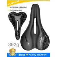 AliExpress plselis Plselis Thickened Sponge Bicycle Saddle Waterproof Durable Soft Comfortable Bike Seat Weighing 392g for Cycling And Riding