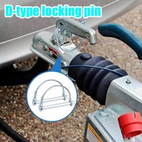 Trailer Coupler Pin Wire Lock Pins Premium Safety Coupler Pin Heavy Duty Zinc Arch Safety Coupler Pin Farm Lawn Garden Trailer