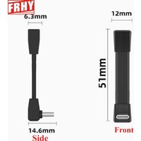1PCS USB4.0 PD240W TypeC to TypeC Portable Fast Charging 90° Cable Full-Featured Mobile HDD Data Line for High-Speed Transfer