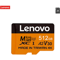 Lenovo High-Capacity Micro SD Card Ultra TF Mini Memory Card for Games Compatible with 512GB 256GB 128GB 64GB Devices