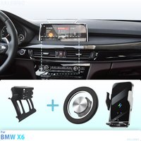 Made to measure for BMW X6 F16 2015 2016 2017 2018 2019 Phone Holder Car Magnetic Phone Mount Smart Sensing Wireless Charging