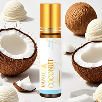 10ml Vanilla Coconut Essential Oil Rollerball Natural Fragrance Mini Holiday gifts