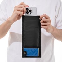 Faraday Defense Faraday Bag for Phones Magnetic Closure Shielding Bag Travel & Data Security, Privacy, Anti-Tracking Pouch