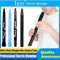 IRIN Electric Blowpipe Mini Electric Saxphone Flutes Removable Bluetooth Connection Pushbutton Mouthpiece Woodwind Instruments