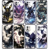 P-Pokemons Umbreons Gengars Draw For Xiaomi 15T 11T 12T 13T 14T Pro 15 Phone Case Mi POCO X7 M7 F7 Pro F5 F6 M6 X3 X6 Back Cover