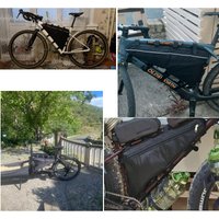 AliExpress NONE Big Size 60V 72V E-BIKE Electric Bicycle Triangle Battery Bag Black Bicycle Frame Triangle Bags