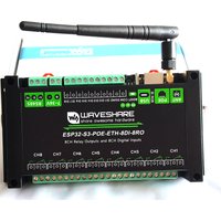 RS485 RJ45 home automation Wi-Fi 8 Channel ESP32-S3 WiFi Relay Module remote control switch controller with digital input output