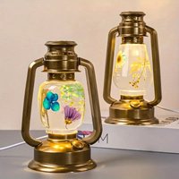 DIY Crystal Resin Lamp Mold Kit Creative Silicone For Handmade Night Lights Camping Oil Lamp Home Decor & Crafting