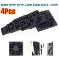 4Pcs Guard Grill Protector PC Computer Fan Filter Cleaning Case ABS Case Fan Dust Filter 3in1 40/50/60/80/90/120mm