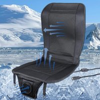 Powerful 12V/24V Universal Car Seat Cooling Cushion 3D Mesh Summer Fast Blowing Multiple Fan Ventilation Refrigerated Air Pad