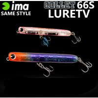 LURETV Japan IMA SAME STYLE New COLLET 66S Micro object 5g Submerged Pencil with a curved mouth and a blue tip, Asian bait 9023