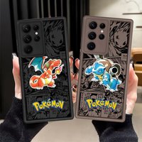 Pokemon Charizard Blastoise Case for Samsung Galaxy S25 S25 S21 S22 Plus S23 S24 ultra S20 FE Note 20 Ultra Phone Cover
