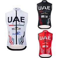 AliExpress NONE New Uae Team Summer Night Riding Jersey Specific Windproof and Waterproof Charging Vest, Highway Mountain Specific Unisex