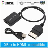 PzzPss XBox to HDMI-compatible Video Converter Adapter HD 1080P/720P With USB Power Cable For Models Of Original Consoles